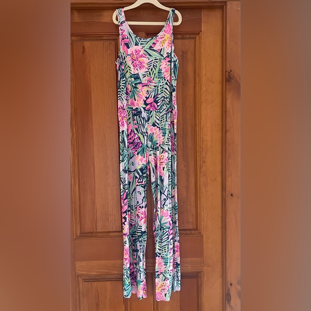 Lilly Pulitzer Floral Jumpsuit